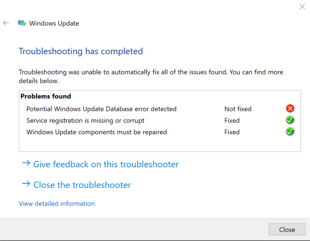 Unable to Update to the Latest Version of Windows 1909 bc2f0484-9680-4ba8-ab19-45afbd2fe745?upload=true.png