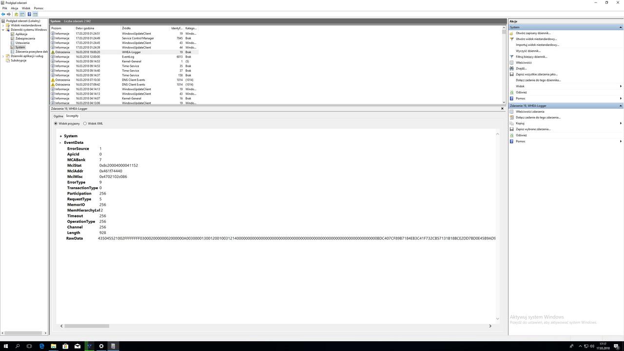 WHEA Logger entries 8700K bc56ab23-5c20-4e3a-8ea0-f1bba8afcca0?upload=true.jpg