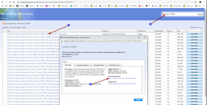 Where may I establish the latest Windows Version/Build bc856f06-7410-4030-b05e-21419bc00e27?upload=true.png