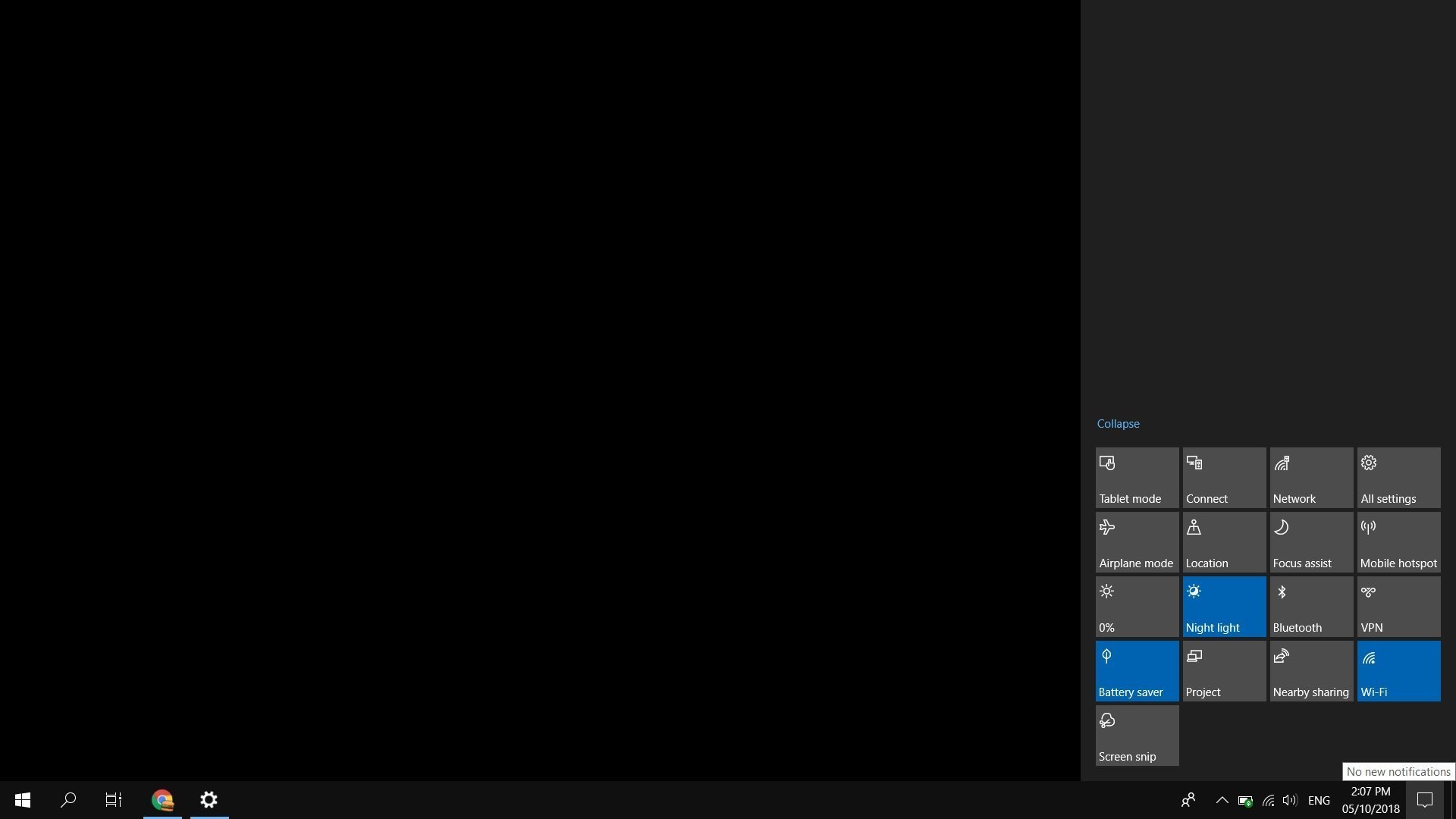 WINDOWS 10 1809 UPDATE: ACTION CENTER DOES NOT SHOW ANYTHING. bc9d07f5-6c84-4ce8-81e9-c01945ab563d?upload=true.jpg