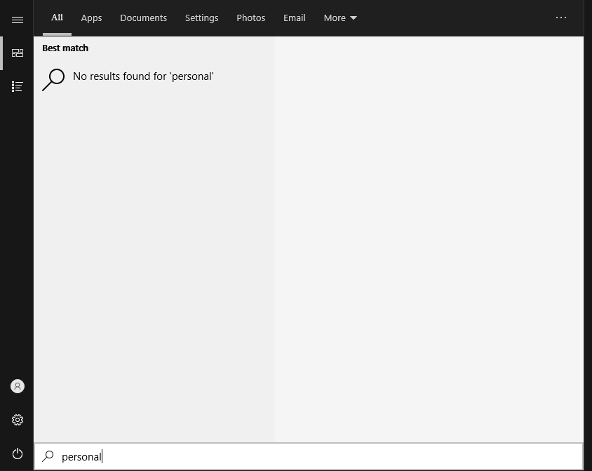 Start menu shortcuts and settings not appearing in start menu search bcae9aa0-81dc-40d9-bd75-4155769695b5?upload=true.png