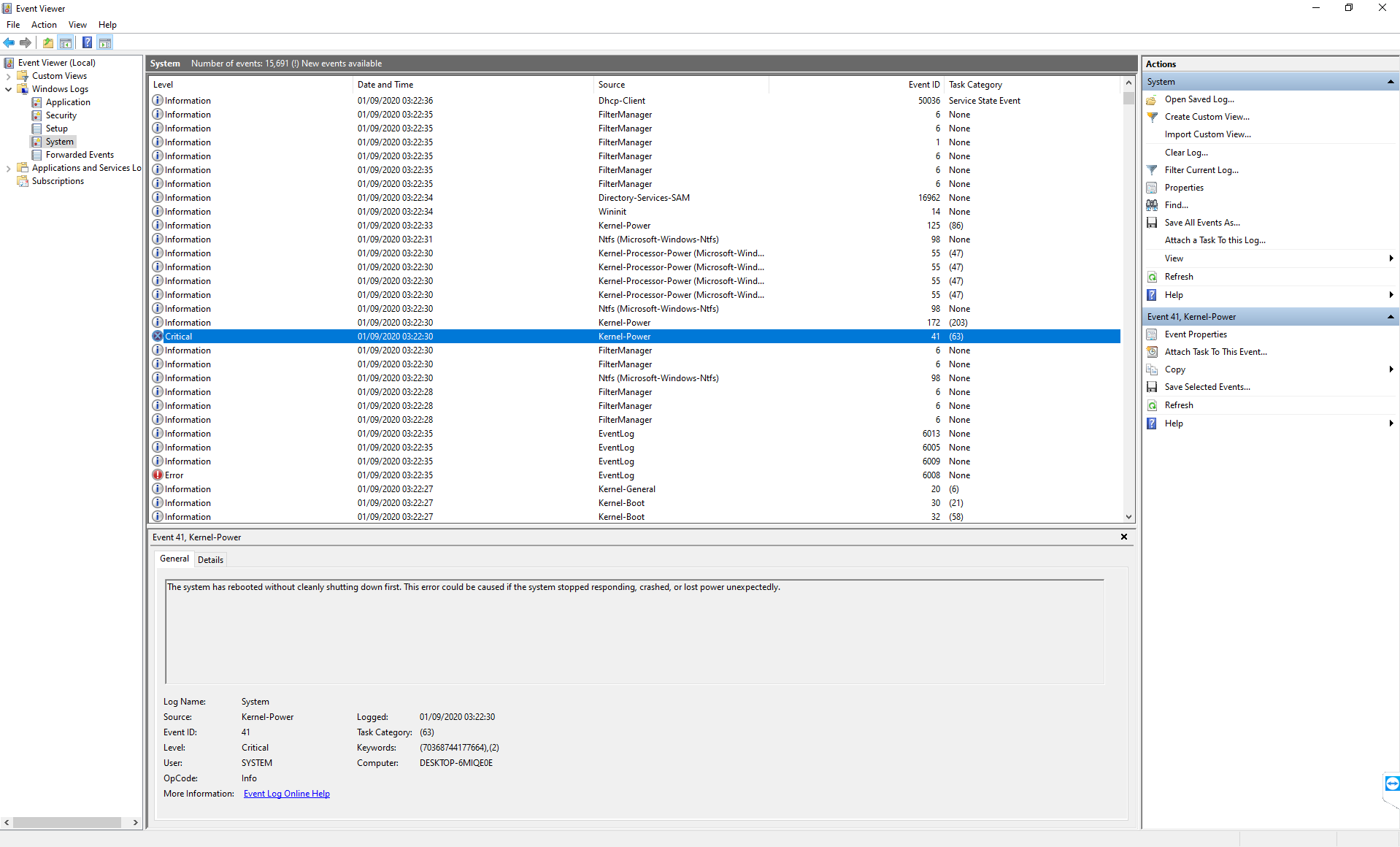 Computer screen going black and computer becoming unresponsive, however computer is not... bcf07029-515e-4a74-acee-3ea9f5ee3509?upload=true.png