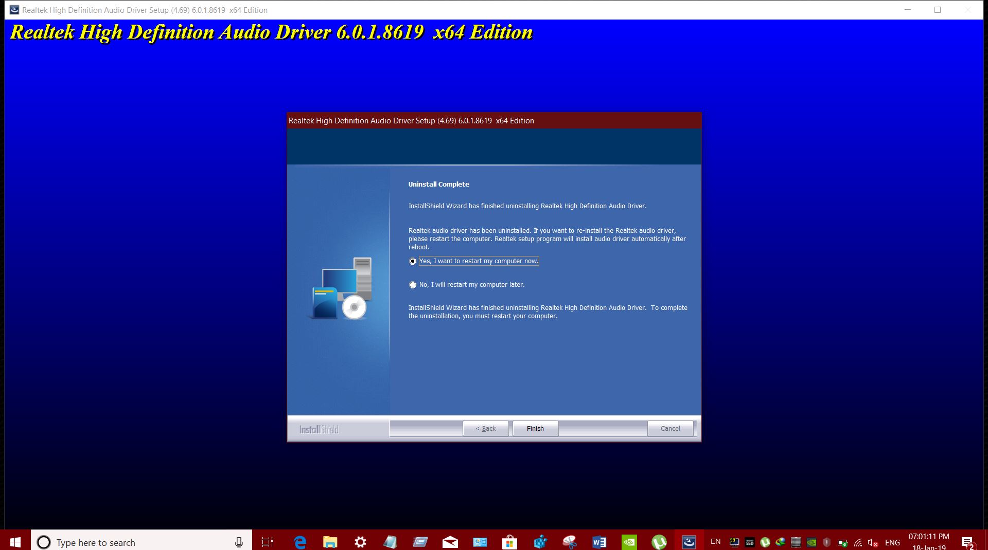 REALTEK HD AUDIO DRIVER 6.0.1.8619 WHQL DATED 15-01-2019 FOR 32BIT 64BIT WINDOWS CLIENT OS... bd317a12-93f0-4b2d-b314-64337a2c4225?upload=true.jpg