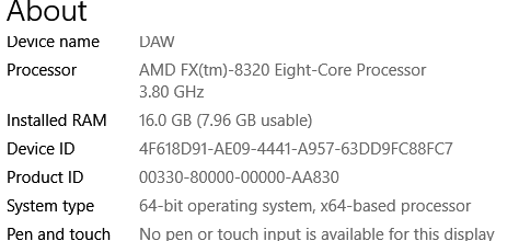 16gig of ram installed 8.0gig usable bd4105e2-b5bb-4c6b-8a03-965207fd508c?upload=true.png