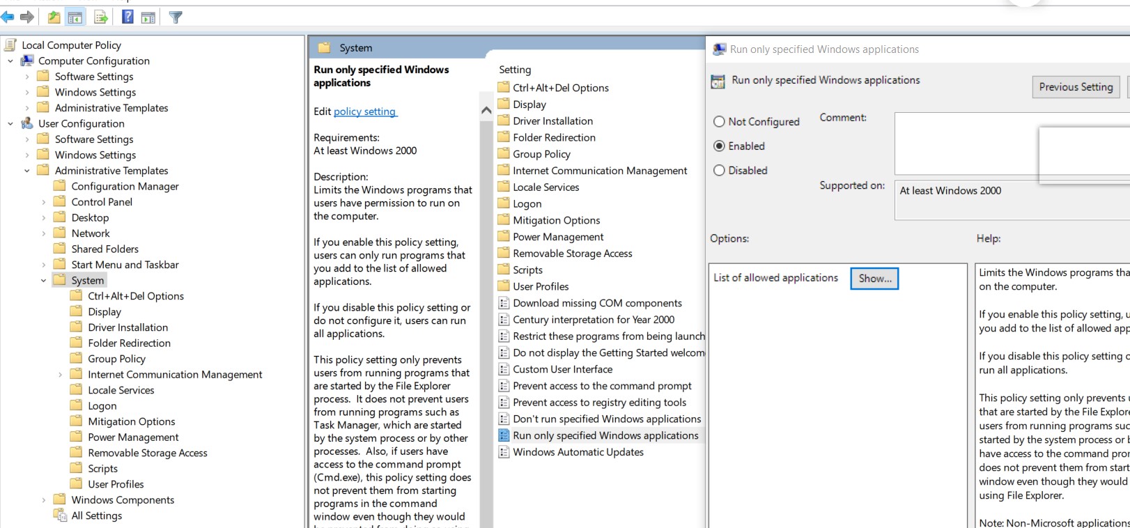 MSI cannot be open even added to the whitelist in GroupPolicy run only specified windows... bd86eccc-9022-4ea0-9a6a-5f0a57bcc48b?upload=true.jpg