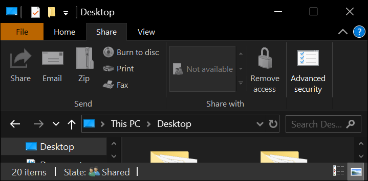 Why do all my files say they're shared in file explorer? bda79cdc-71ca-444e-b9f4-ec88a7bec688?upload=true.png