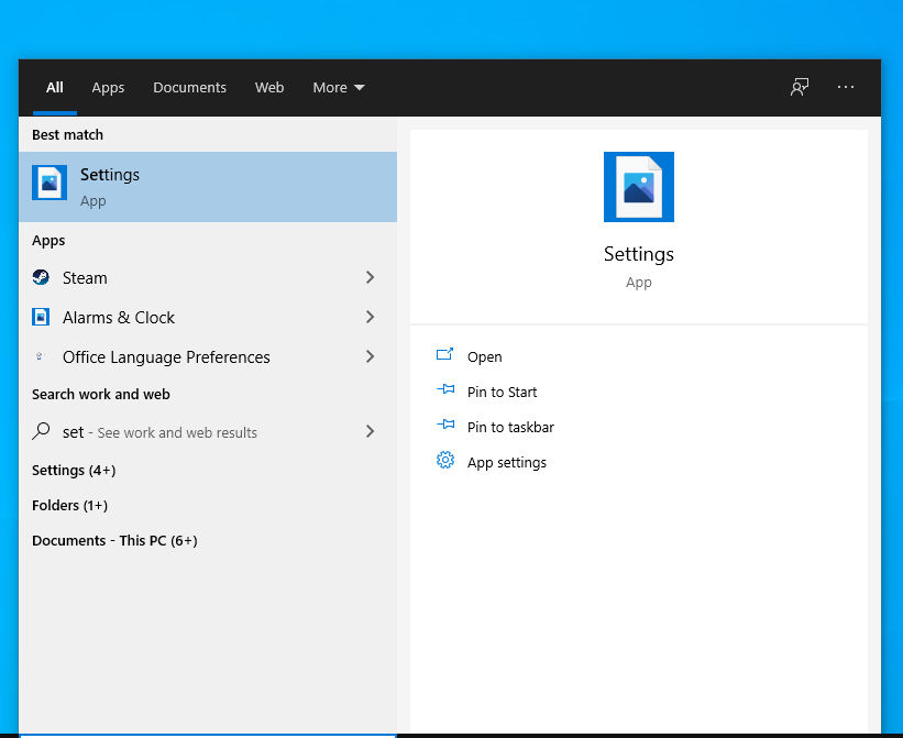 Windows Search Bar App Icons not showing their icons. bdb7009e-1dee-4d64-a5ac-a0fa6c96c0b2?upload=true.png