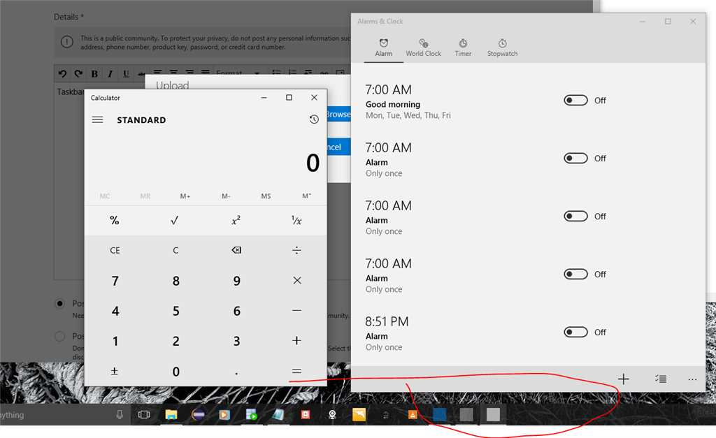 Why is Edge showing up as a blank icon on my taskbar when I run it? bdd2d59f-6176-41f8-8c0d-4238213ad8e0.png