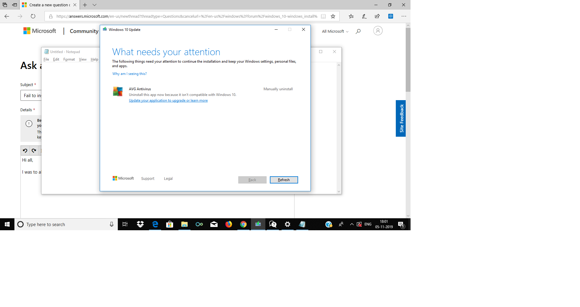 Windows 10 version 1903 failed to install bdd33804-313d-44d7-b493-ee5f9d1d98ef?upload=true.png