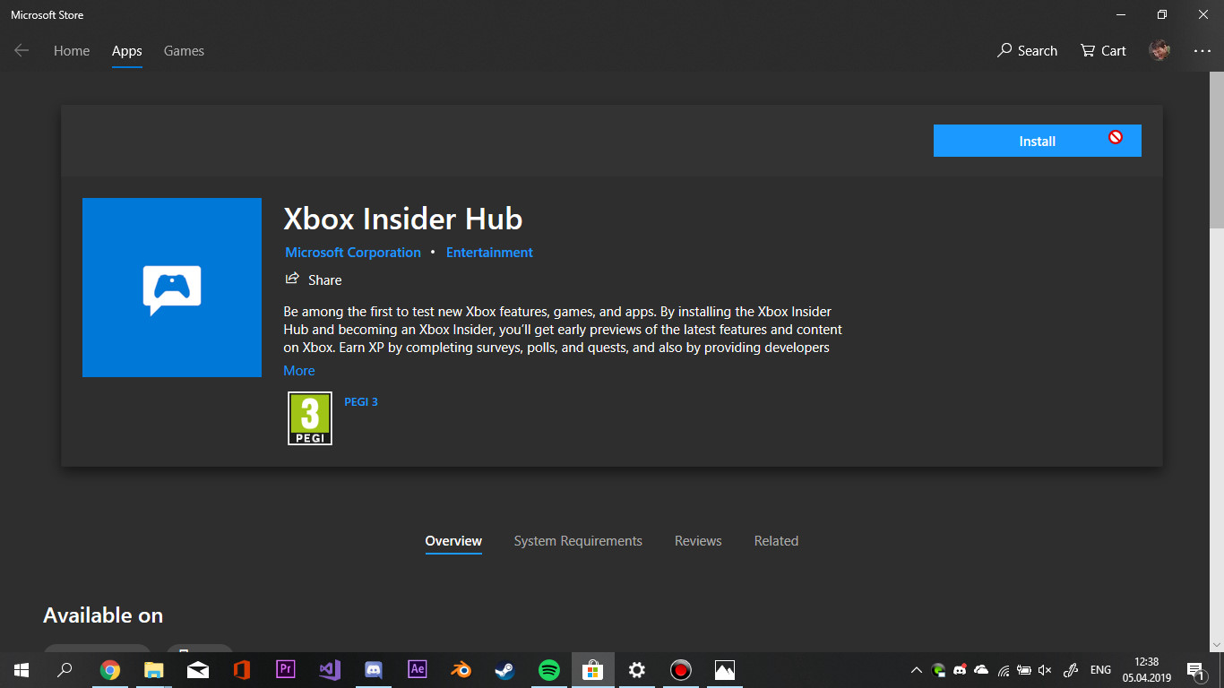 I want to participate in xbox insider program for windows 10, but for some reason, I can't... bdf59286-65f8-4e30-8c26-c4e0090e59f2?upload=true.jpg