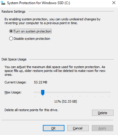 Windows Restore Point Disk Usage Keeps Increasing By the Second be07e996-5e5d-4f4d-a740-8beac6010de3?upload=true.png