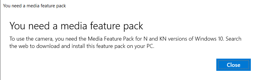 Camera not working on Windows 10 Home N, even after installing Media Feature Pack be591a9e-b2de-4e2a-8cc2-5fd96c7805df?upload=true.png