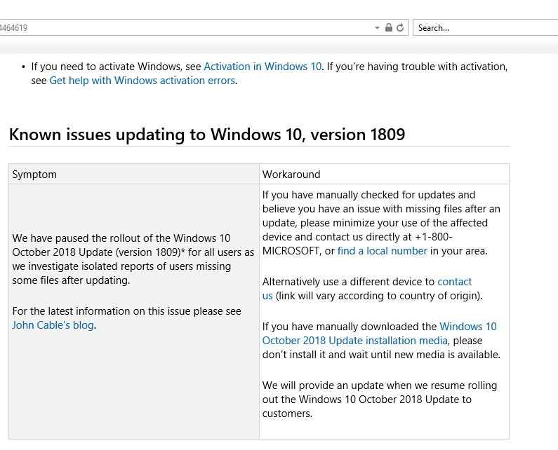 when windows 10 October 2018 Update (version 1809) available again in windows 10 update be6e881c-b247-4c77-91ea-e1129374c9e8?upload=true.png