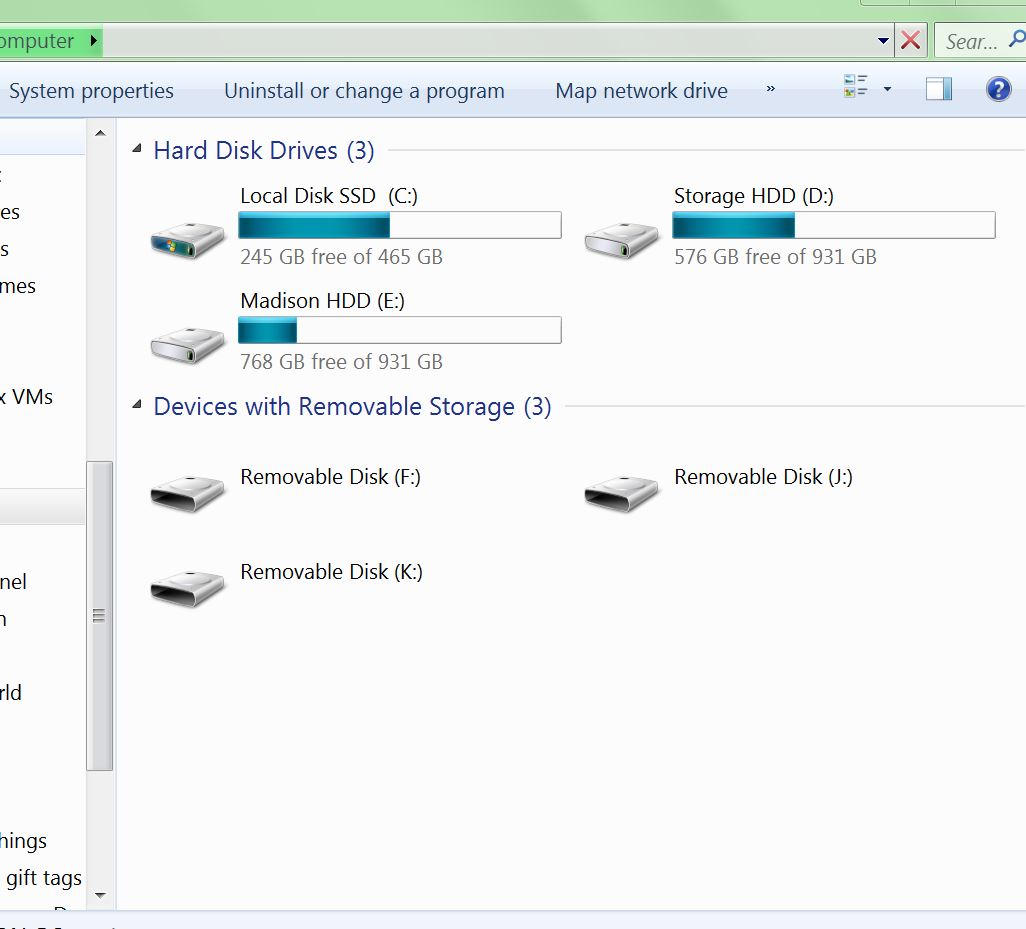 Disconnected USB Drive Appears in Windows Explorer