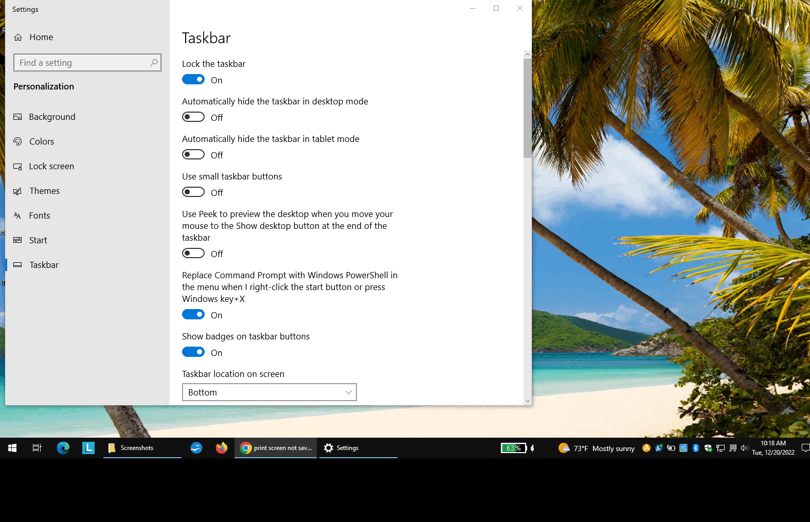 Task Bar shows date and time one day, the next day just the time shows windows 10 bec75f0a-b925-4da5-90f4-17edb3cfecaa?upload=true.png