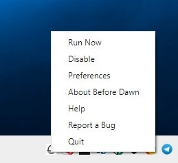 Before Dawn is a cross platform program that has many cool screensavers Before-Dawn-tray-menu.jpg