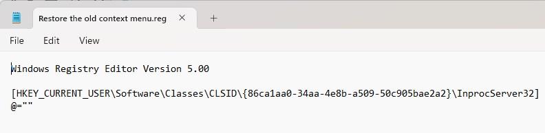 How to enable the old context menu in File Explorer in Windows 11 Beginner-friendly-version.jpg