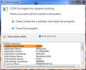 Fix Problem Event Name BEX64 in Windows 10 Bex64-Error-300x246.jpg