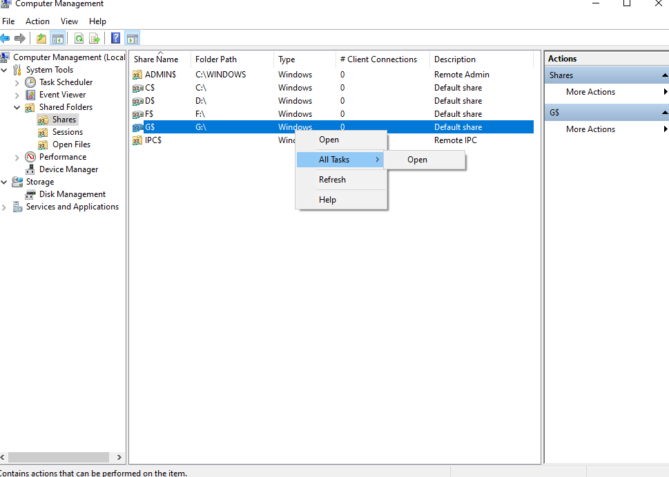 All my drives shares in "Computer Management", and I can't unshare it  - Windows 10 bf81621d-c06e-43a3-abe7-8a7cb6d105ca?upload=true.png
