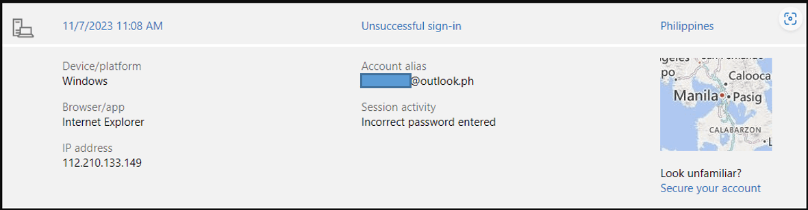 Unsuccessful login and sync attempts from foreign IPs. How to enhance account security ? BGKX7mIlBzLwO4wadNPENSjhOpig04vcQixqIeoBLSMSoM0FANQoPeMFVNm8OAIIQiClnNinemJVA2f8a5SKYz00uBH9o%3d.png