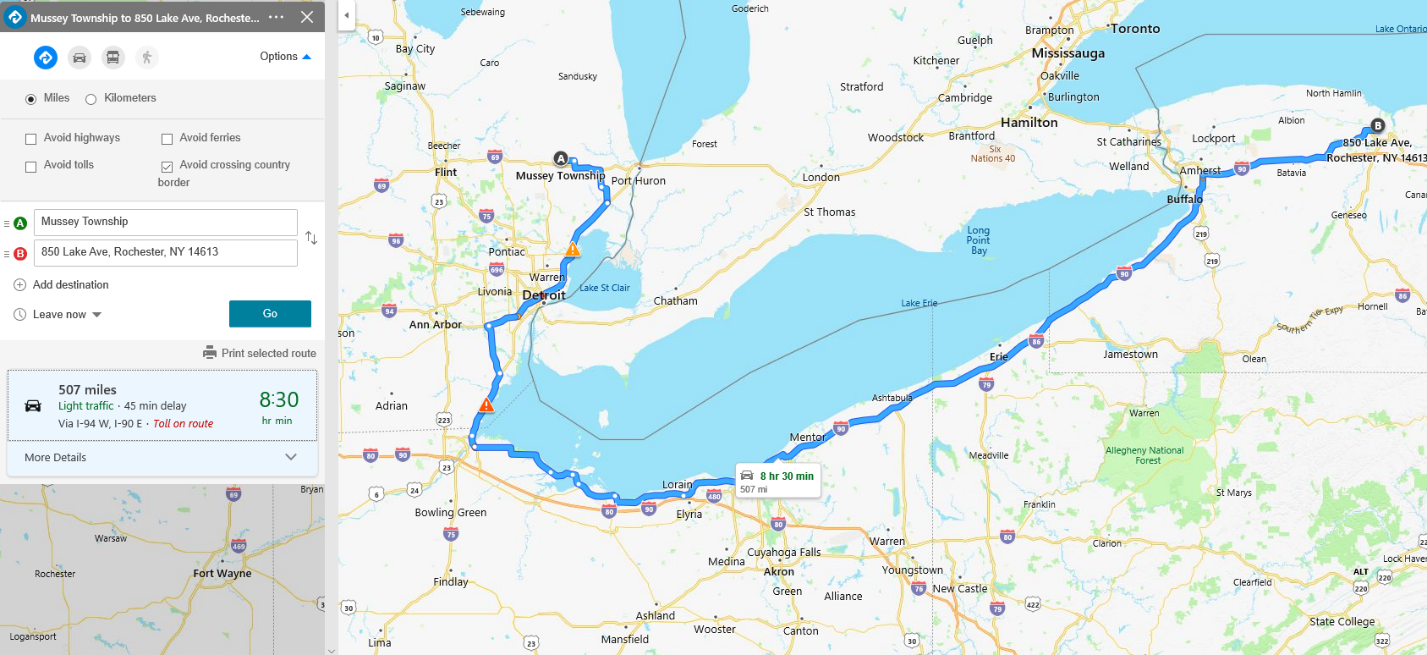 New Enhancements to Bing Maps Routing and Logistics APIs BingMapsRouting_Screenshot2_BorderCrossingSupport.png