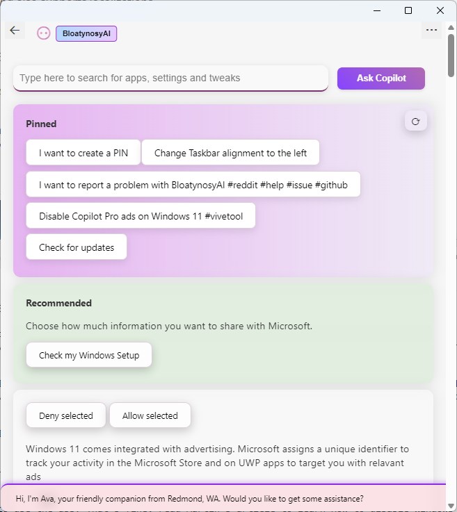 Disable AI Bloatware on Windows 10 and 11 with BloatynosyAI BloatynosyAI-app-for-Windows-10-and-11.jpg
