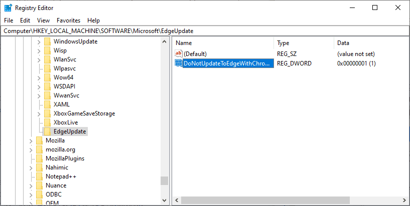 How to block the new Microsoft Edge on Windows 10 devices block-chromium-edge-update.png