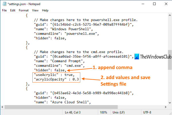 How to enable Transparent Background in Windows Terminal blurred-transparency-to-a-profile.png