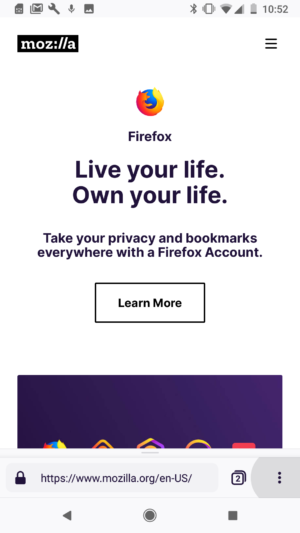 Firefox Preview for Android now available Bottom-URL-bar-300x533.png