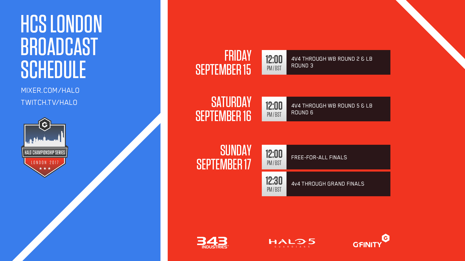 Halo Championship Series (HCS) Invitational Coming to SXSW March 15-17 broadcastschedule_london17-a55a9968c77944d38503badcf4e1f9ec.jpg