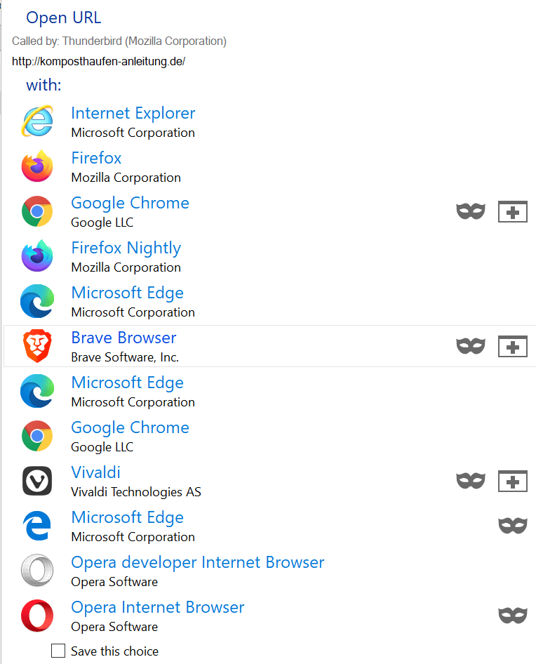BrokenURL prevents URLs being opened in the default browser automatically brokenurl.png