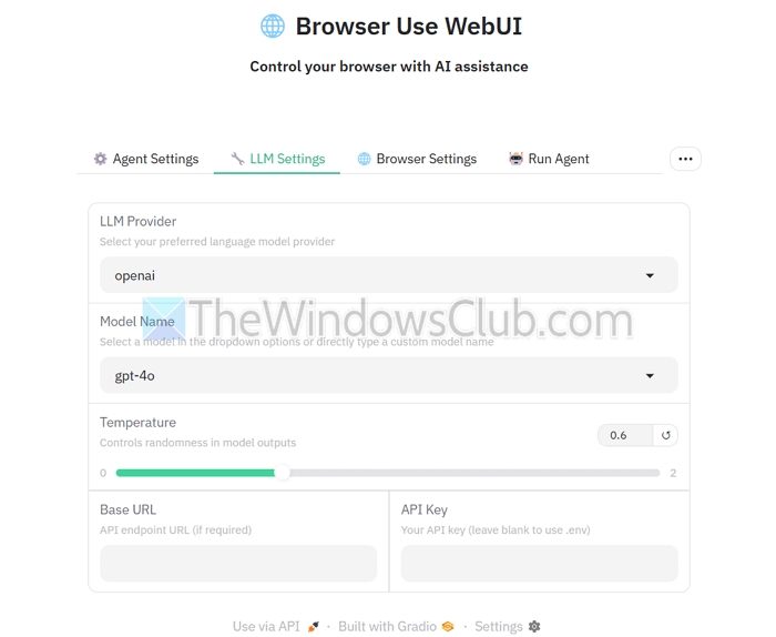 How to use Browser Use WebUI on Windows 11? Browser-use-WebUI-LLM-Settings.jpg