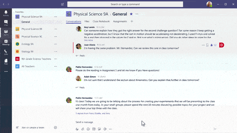 10 new features for going Back to School with Microsoft Teams bts-teams-4.gif