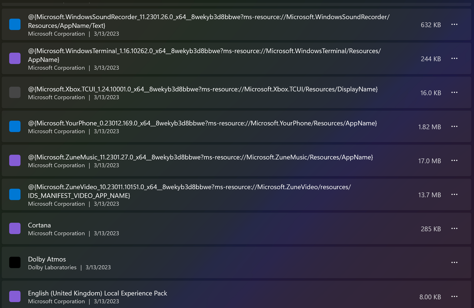 Reinstalled WIndows 11 because of stupid bug, now left with incomplete UWP Apps c0030523-0c17-40e5-982b-cd58f2dd48d8?upload=true.png