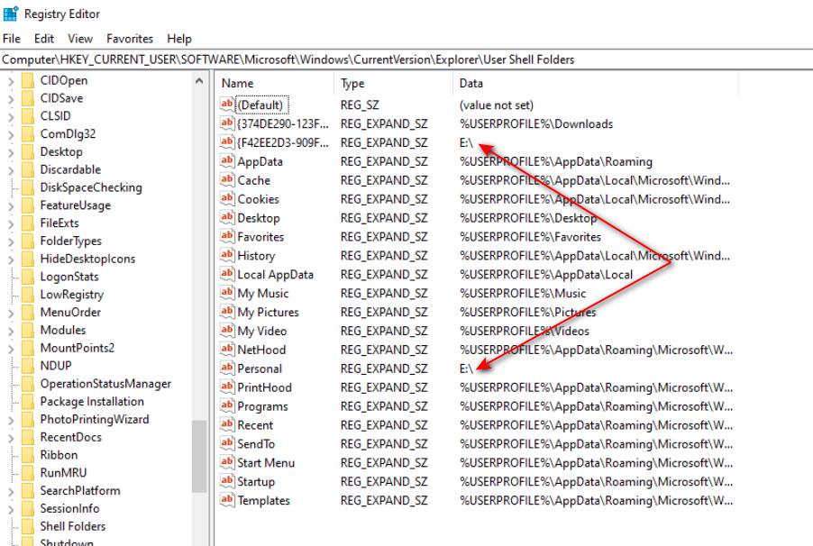 Why am I getting double drives, E:/E: same folders in both? c003d52b-8827-4843-a9c9-1d0bcd7dc693?upload=true.png