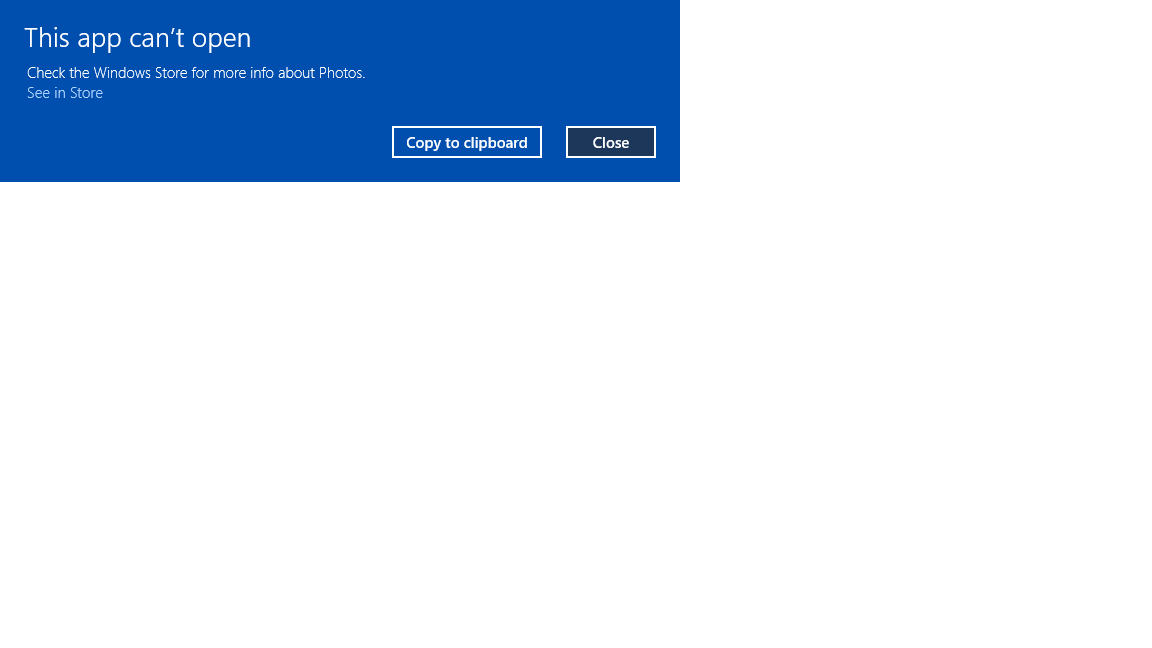 Microsoft Store app won't open or other preinstalled apps e.g. Photo's, Skype, Weather, Maps c0182f53-eced-474a-8b61-94891e785df5?upload=true.png