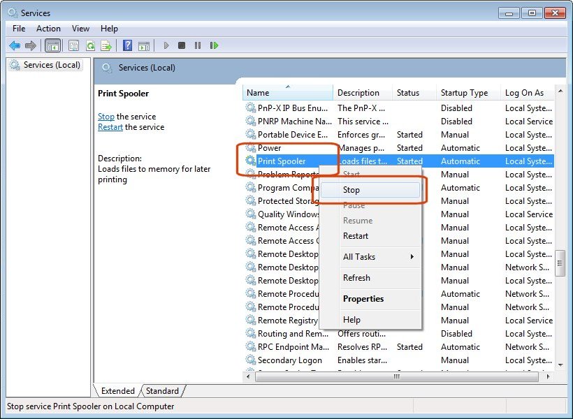 Printer Notification for Transferred / Completed Jobs c04608984.jpg