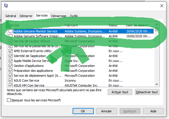 how to erase Adobe from msconfig and startup programs? c066baf1-1d26-44eb-9c27-a65e3c803265?upload=true.png