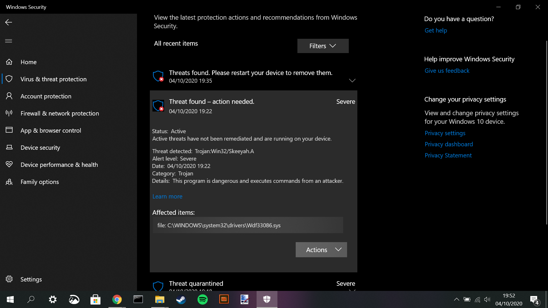Trojan Skeeyah.A found in System32 c07ee0a8-f94c-4be7-bdb6-704b69b0669b?upload=true.png