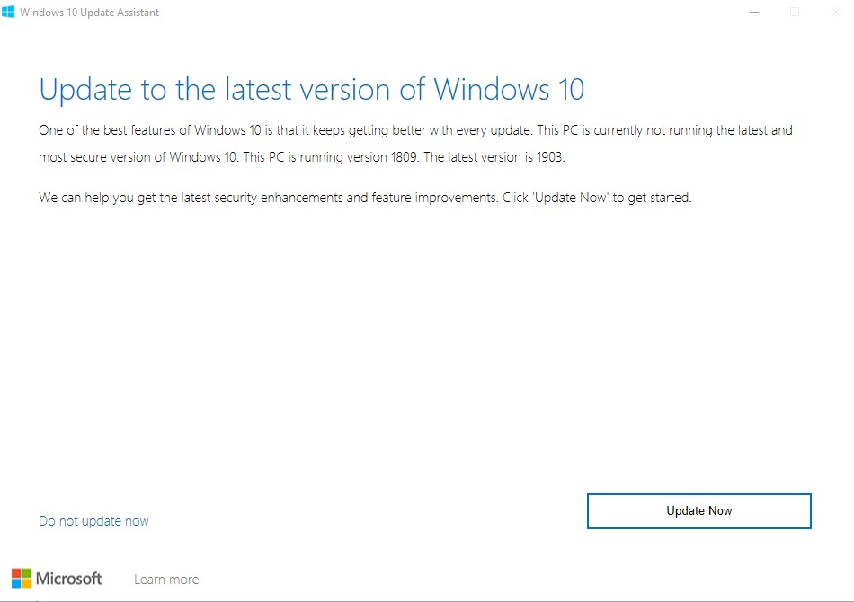 Update Windows 10 - From 1809 to 1903 c0a9c92d-27bd-4d1f-80f5-fd8c065cf3fa?upload=true.jpg