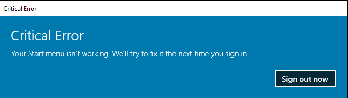 Installing KB4517389 causes critical error when accessing the Start Menu c0c4b997-693b-4886-b9da-dc9d4093c785?upload=true.png