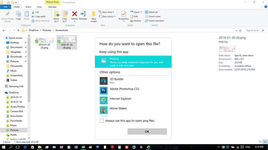 After taking screenshot on Windows 11 the open screenshot option is in Russian even though... c130be99-6781-4844-a62d-1caa0c3d81bd.png