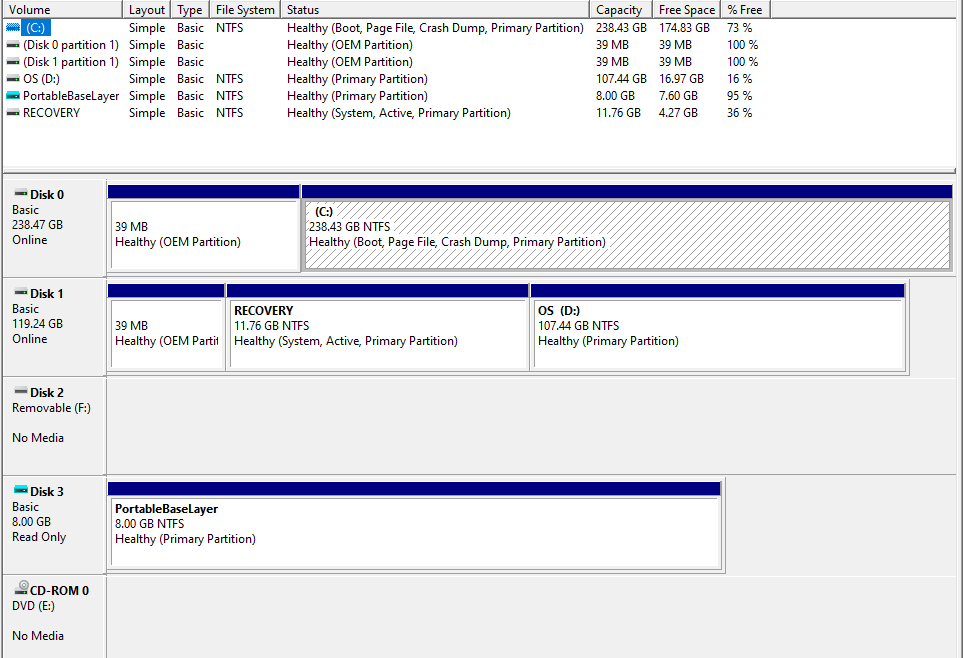 New windows 10 installtion on New SSD - wont boot unless old SSD present c14730f7-42ab-43dd-87d8-e45d6284458e?upload=true.png