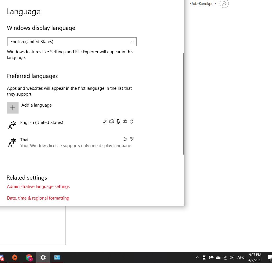 I found AFR keyboard on my window and i cant remove it c152bd4d-07d4-4135-9205-a04b9ee6842a?upload=true.jpg