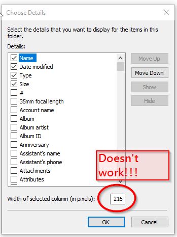 Windows 10 File Explorer Column Size Cannot Adjust Smaller c197cb45-d3c3-4727-88d7-16f17062a00c.jpg