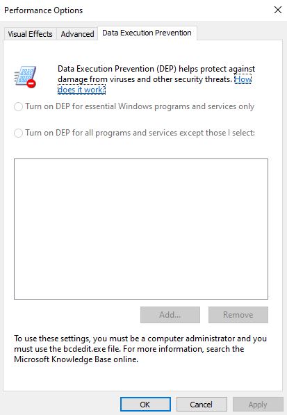 How to Edit DEP settings c1ebb862-e792-4ef3-8714-75488268c043?upload=true.jpg