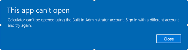 This App Can't Open, there is a problem with calculator. Reinstall the application from... c236890f-9be8-4752-a9e1-7f008960129b.png