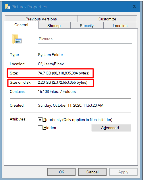 Size and Size on disk c23de3fb-81ba-44c0-814e-9d9312b57987?upload=true.png