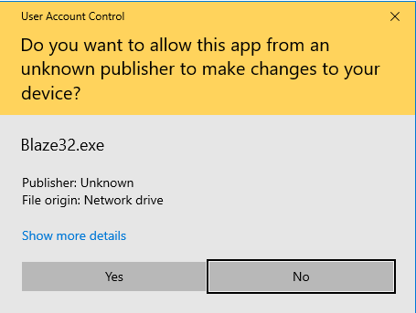 Application (.exe) does not default to running with Administrator priveleges c2e4a331-7fad-48d4-87df-3555599e8aad?upload=true.png