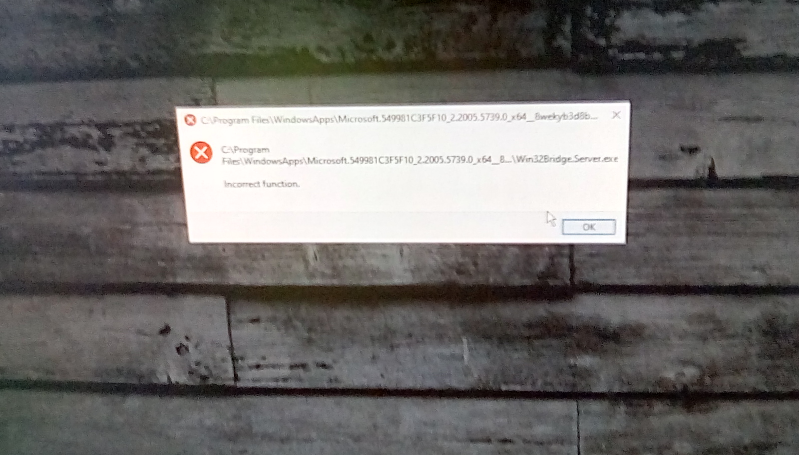 Win32Bridge.Server.exe incorrect function on startup c401ac70-27b4-4288-b9e9-92c72354b0d5?upload=true.jpg